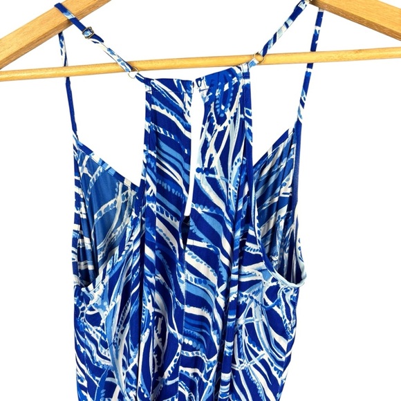 Lilly Pulitzer Women’s Early Riser Belted Wide Leg Jumpsuit in Dusk sz XS - Picture 6 of 15